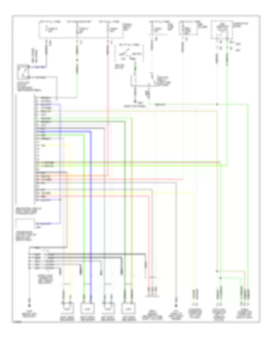 Anti lock Brake Wiring Diagrams for Subaru Forester S 2001