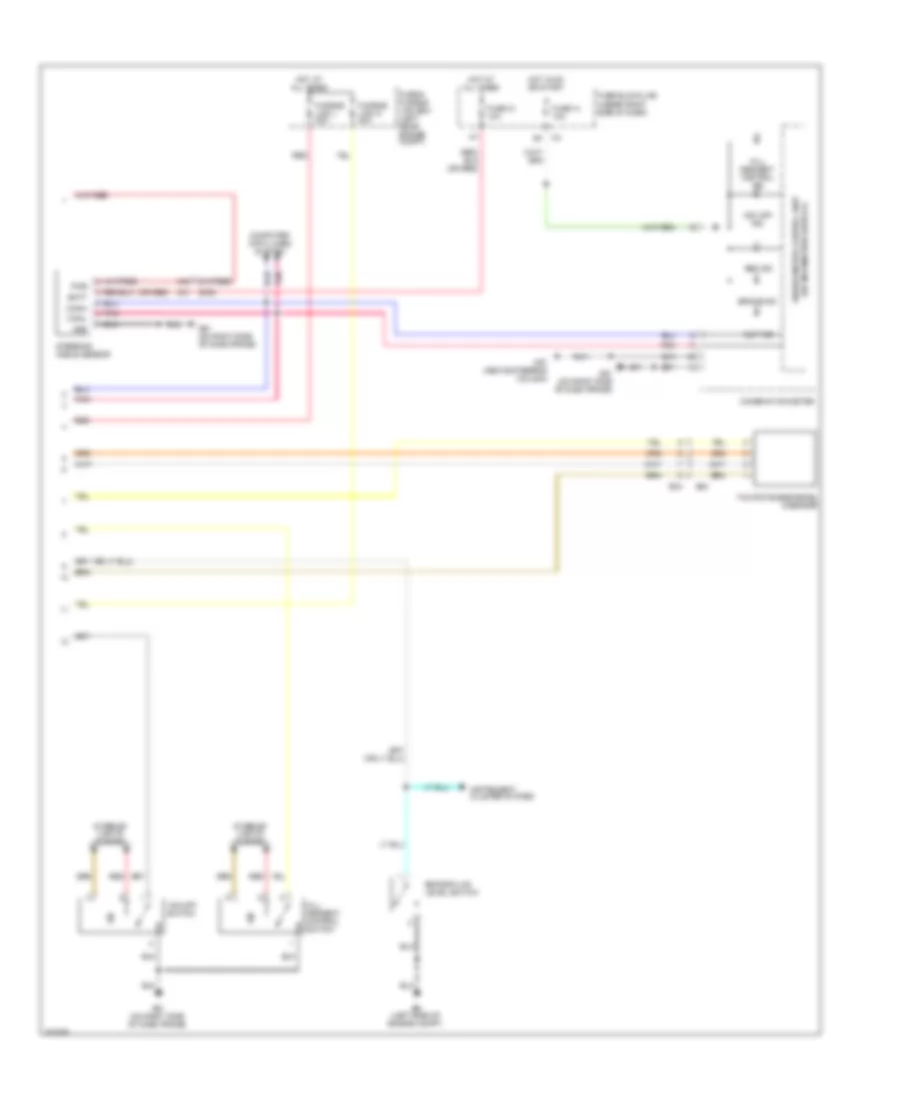 Anti-lock Brakes Wiring Diagram, withVDC & HDC (2 из 2) для Suzuki Equator RMZ-4 2011