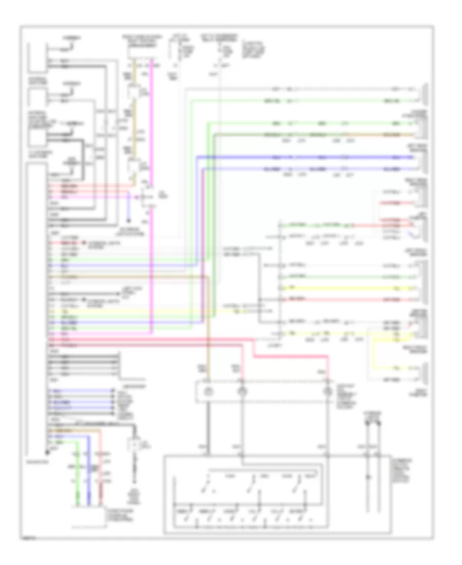 Электросхема навигации GPS, без Усилитель звука для Suzuki Kizashi SE 2011