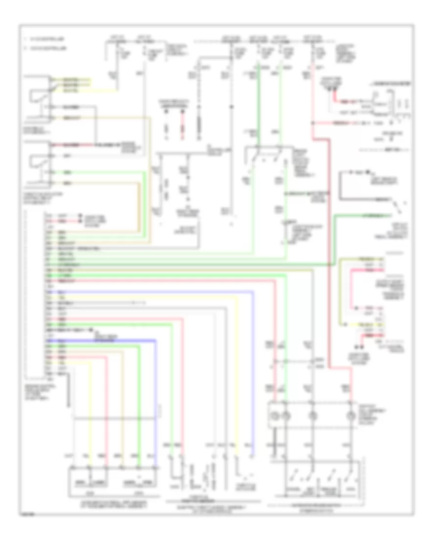 Электросхема системы круизконтроля для Suzuki SX4 Crossover 2012