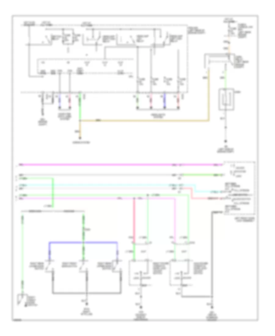 Forced Entry Wiring Diagram 2 of 2 for Suzuki Equator 2010