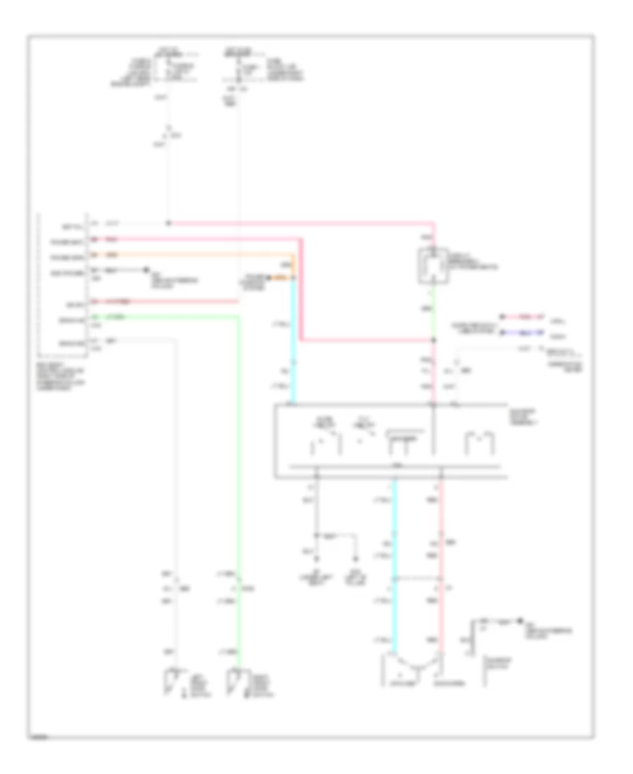 Power TopSunroof Wiring Diagram for Suzuki Equator RMZ-4 2010