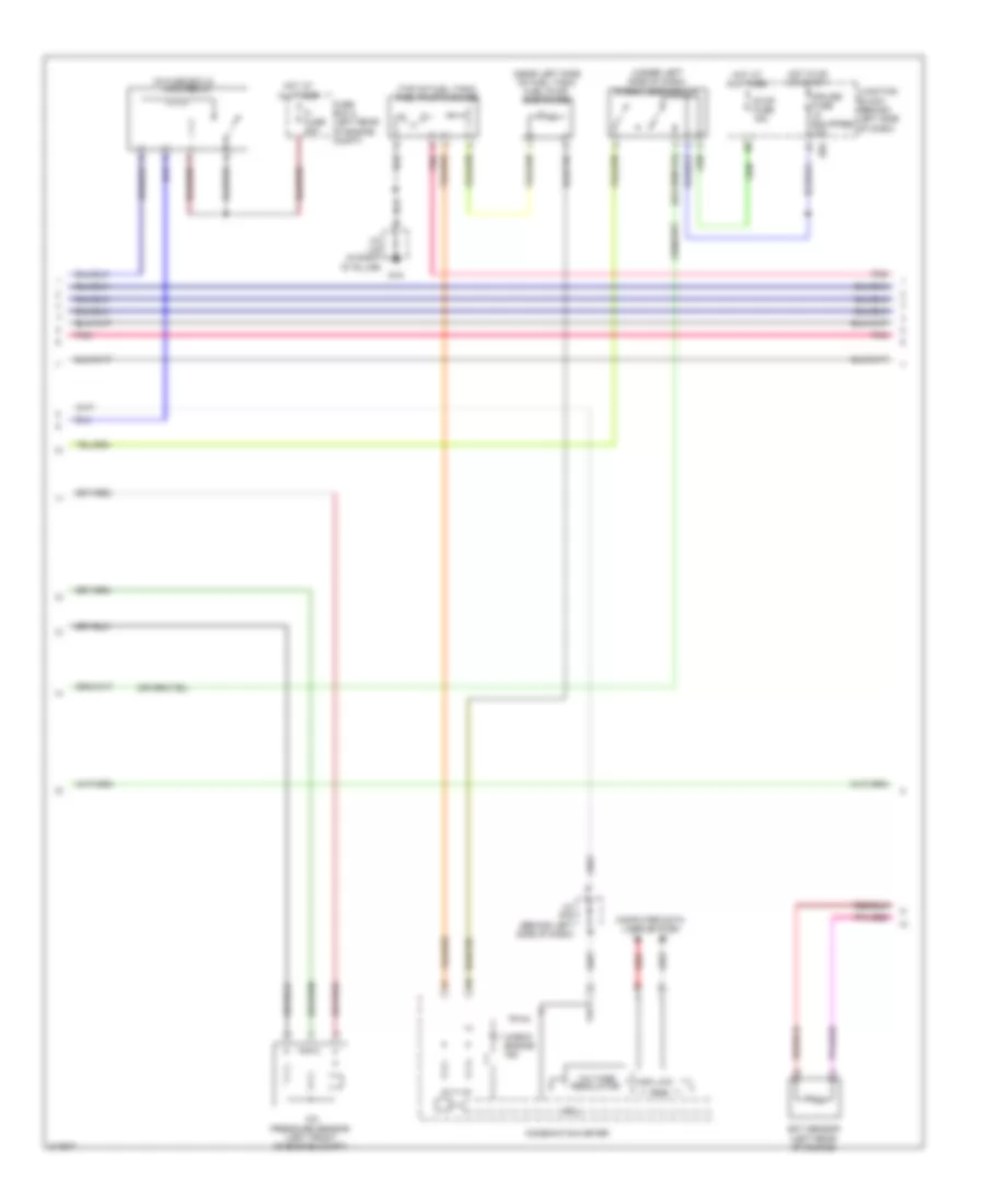 3.2L, Engine Performance Wiring Diagram (2 of 5) for Suzuki Grand Vitara 2010