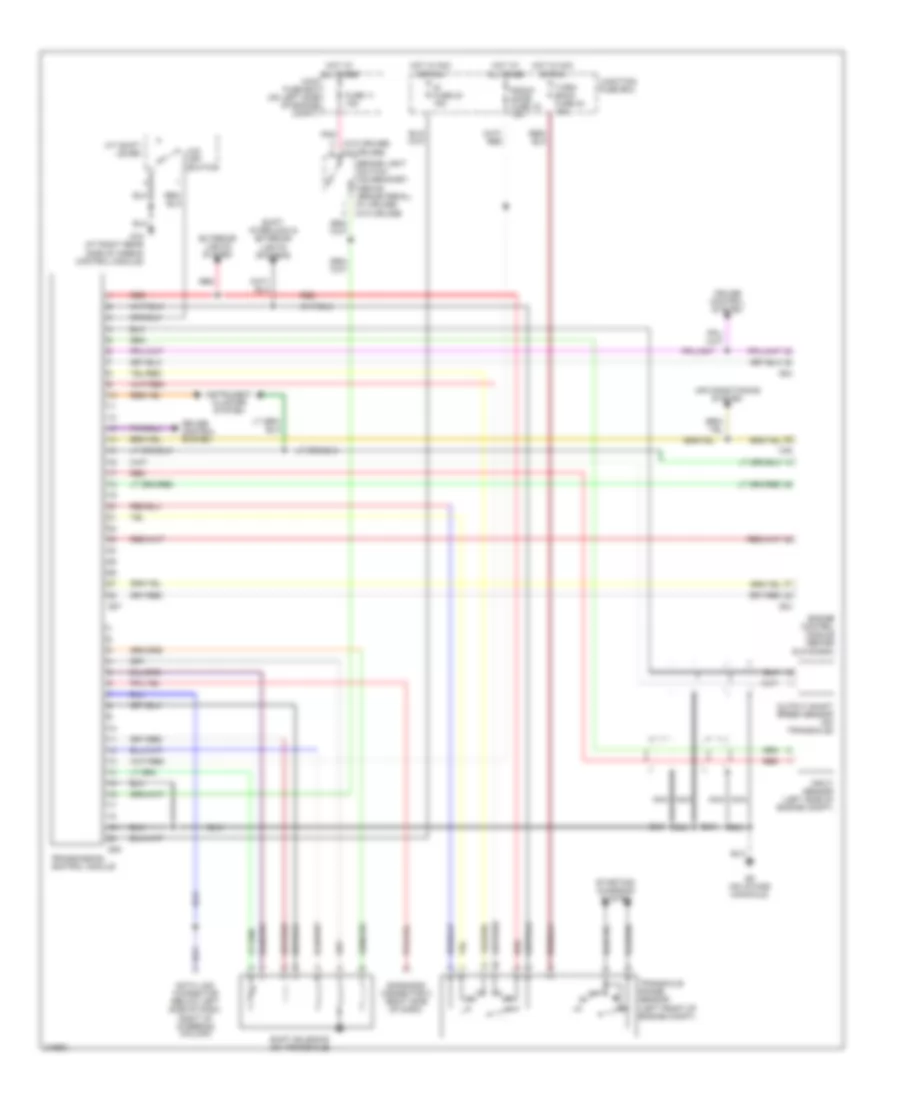 Transmission Wiring Diagram for Suzuki Aerio LX 2005