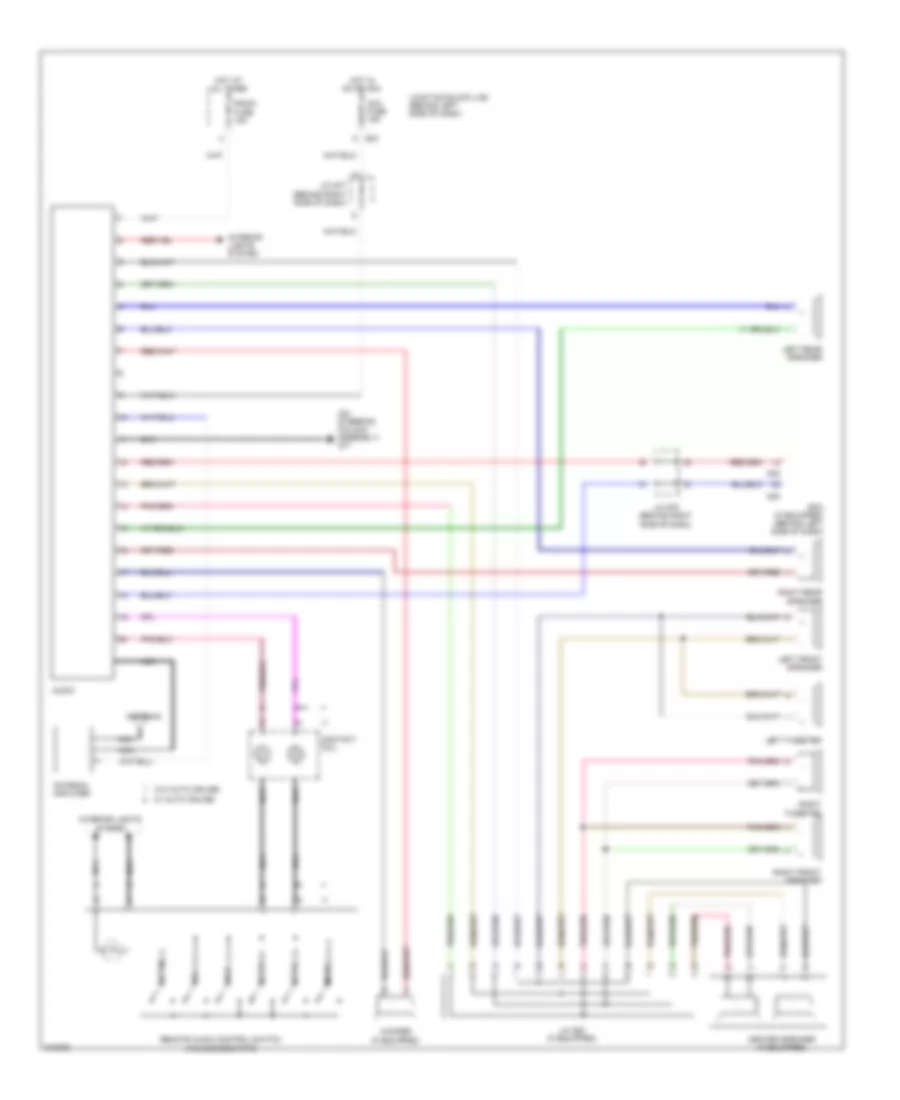 Radio Wiring Diagram for Suzuki Grand Vitara Limited 2010