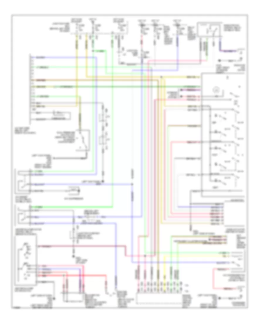 Manual AC Wiring Diagram for Suzuki Esteem GL 1999