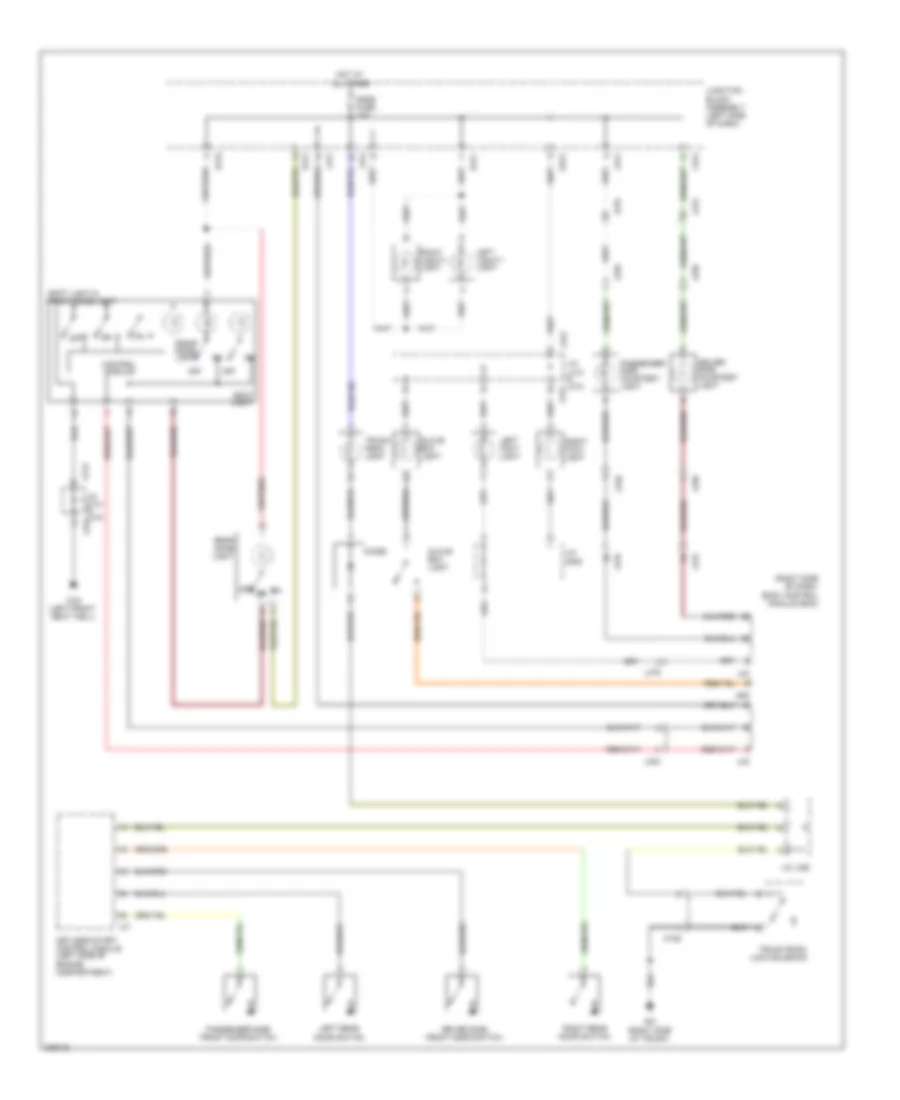 Courtesy Lamps Wiring Diagram for Suzuki Kizashi GTS 2010