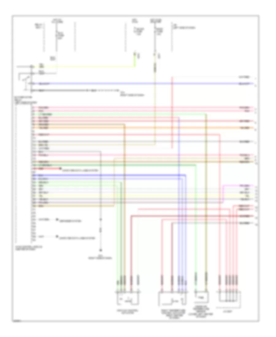 Automatic A C Wiring Diagram 1 of 3 for Suzuki Kizashi SE 2010