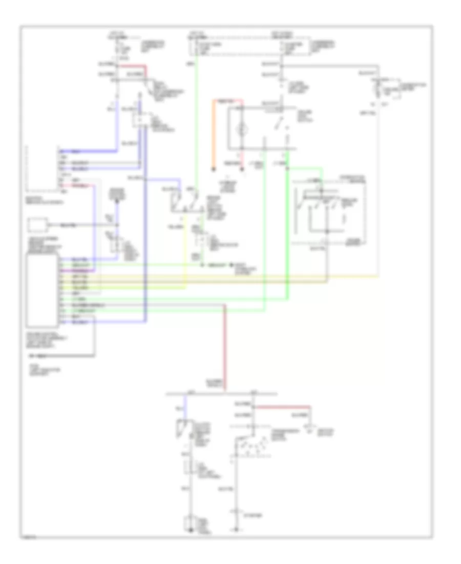 Cruise Control Wiring Diagram for Suzuki Grand Vitara JLX 1999