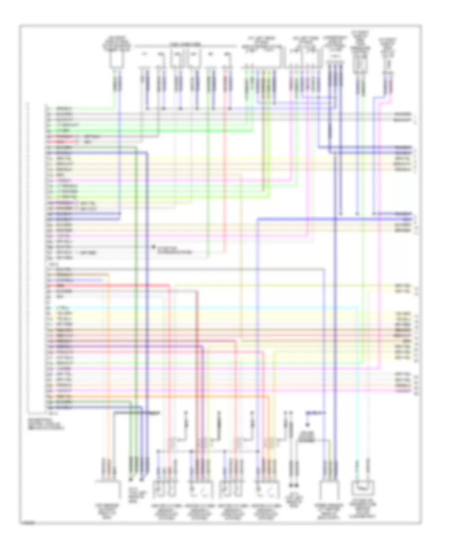 2 5L Engine Performance Wiring Diagrams 1 of 3 for Suzuki Grand Vitara JLX 1999