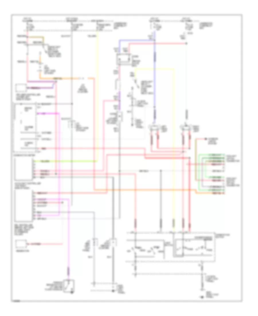 Headlight Wiring Diagram for Suzuki Grand Vitara JLX 1999