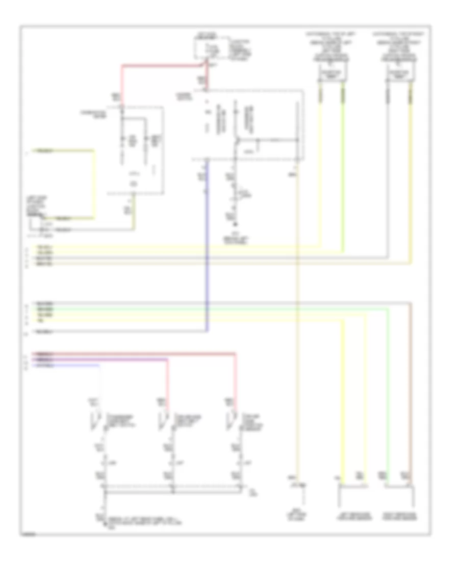 Supplemental Restraints Wiring Diagram, with Advanced Air Bags (2 of 2) for Suzuki SX4 LE 2010