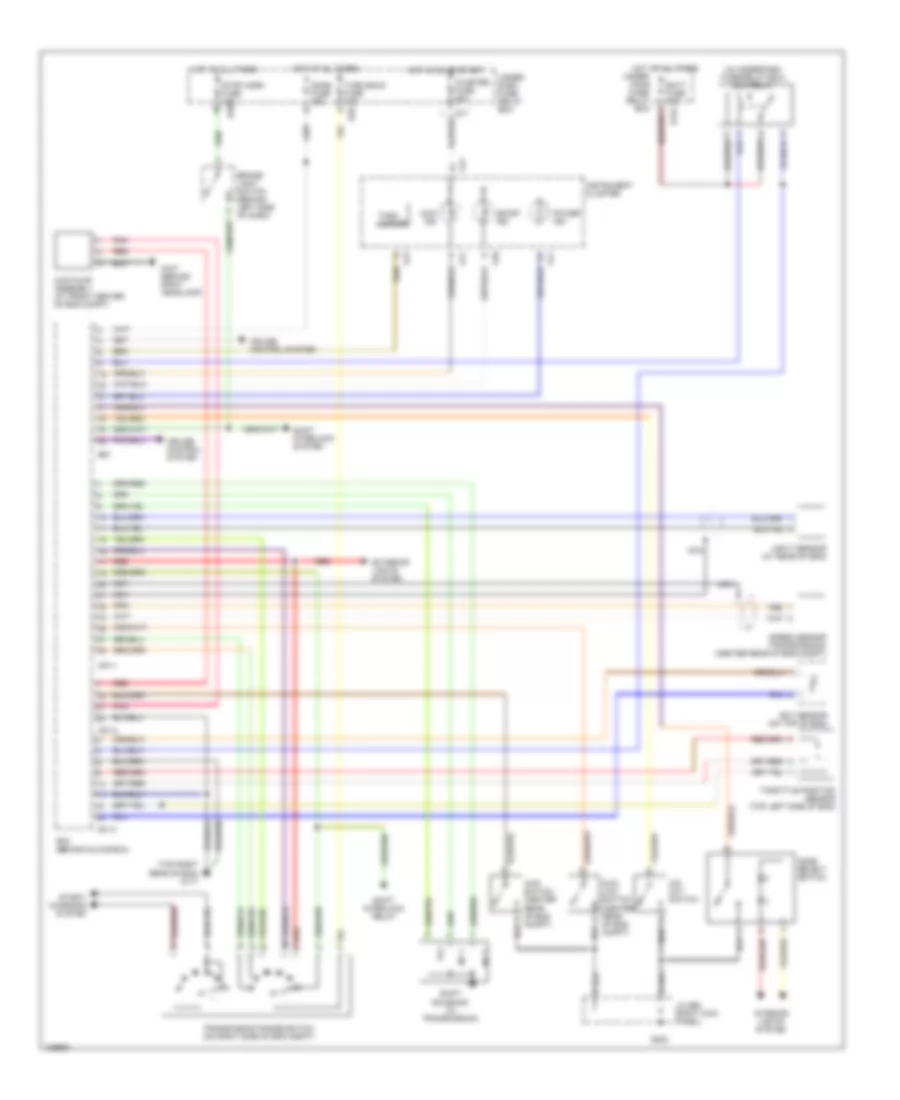 AT Wiring Diagram for Suzuki Vitara JS+ 1999
