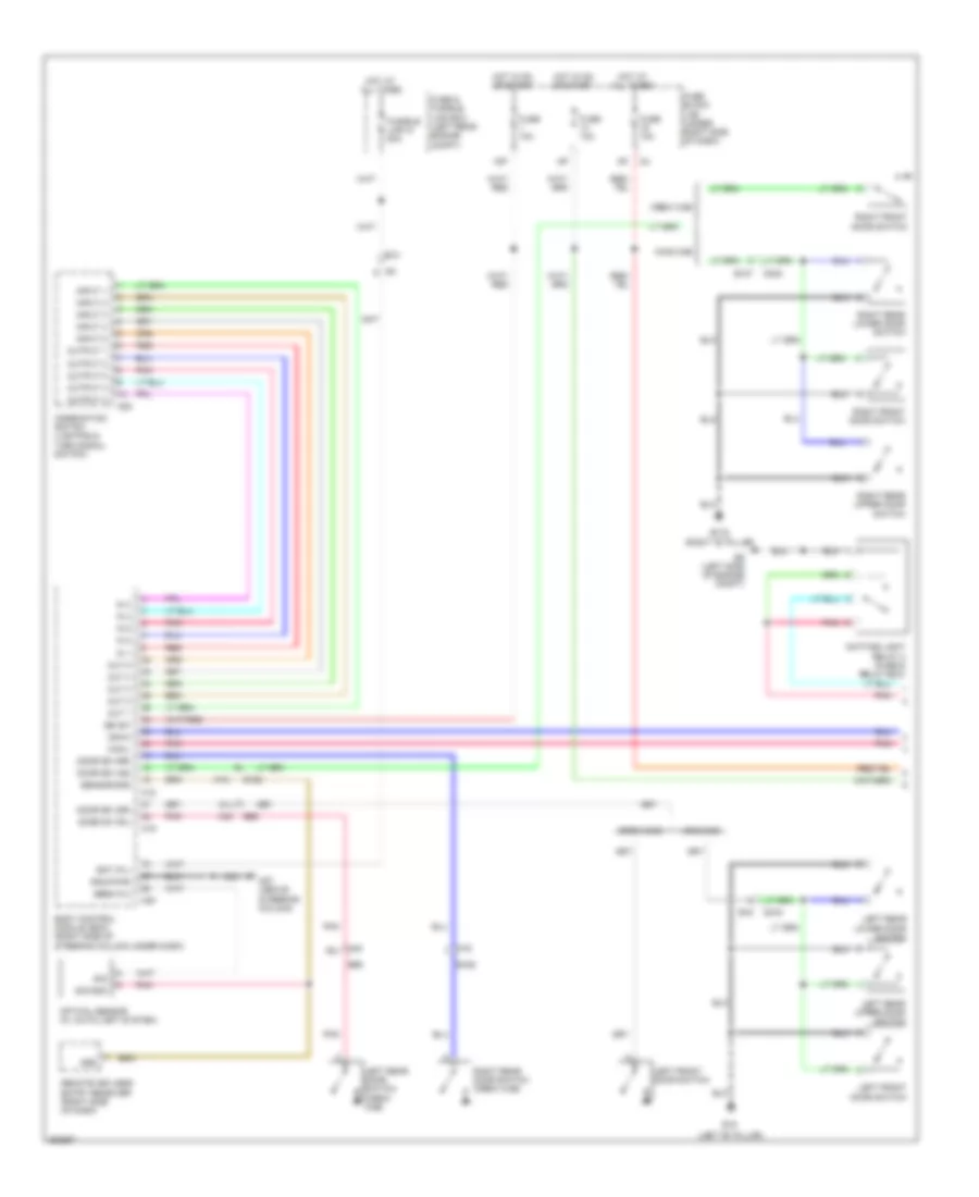 Headlights Wiring Diagram with DRL 1 of 2 for Suzuki Equator 2011