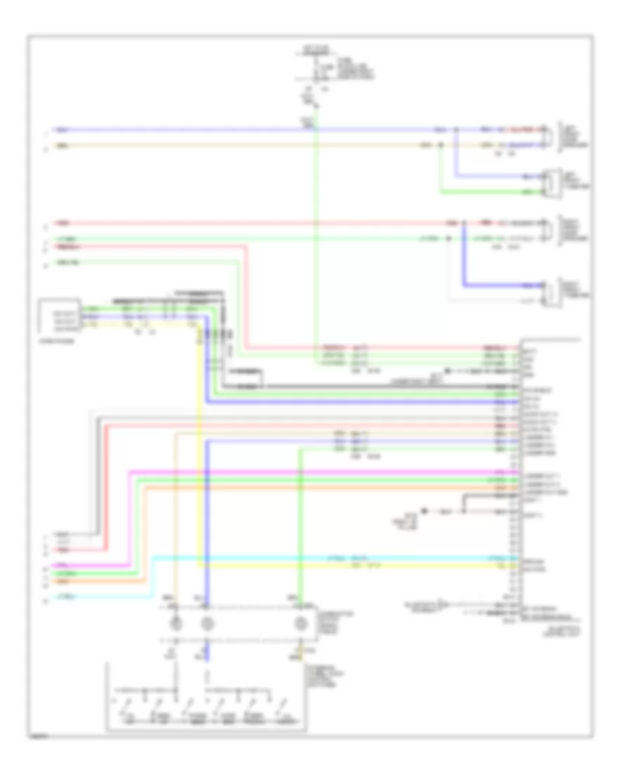 MID Radio Wiring Diagram (2 of 2) for Suzuki Equator Premium 2011