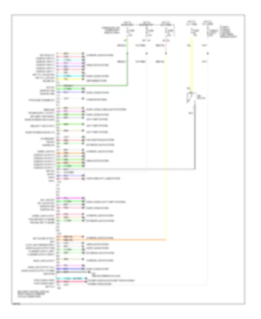 Body Control Modules Wiring Diagram for Suzuki Equator Sport 2011