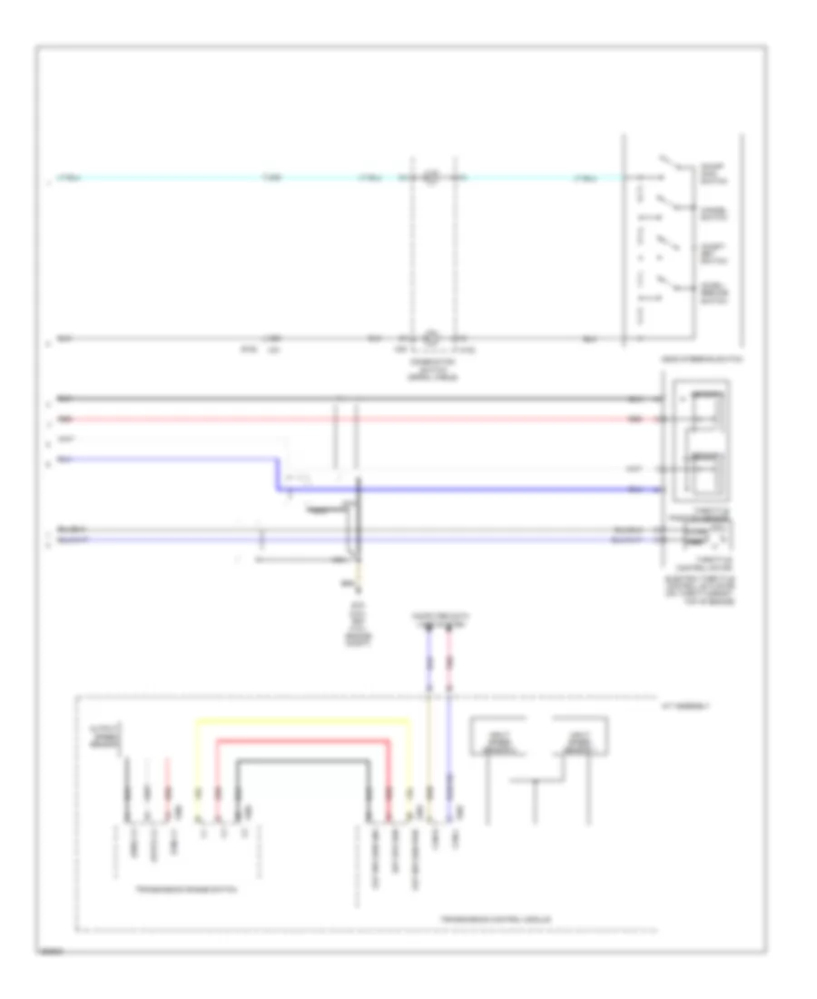 Cruise Control Wiring Diagram 2 of 2 for Suzuki Equator Sport 2011