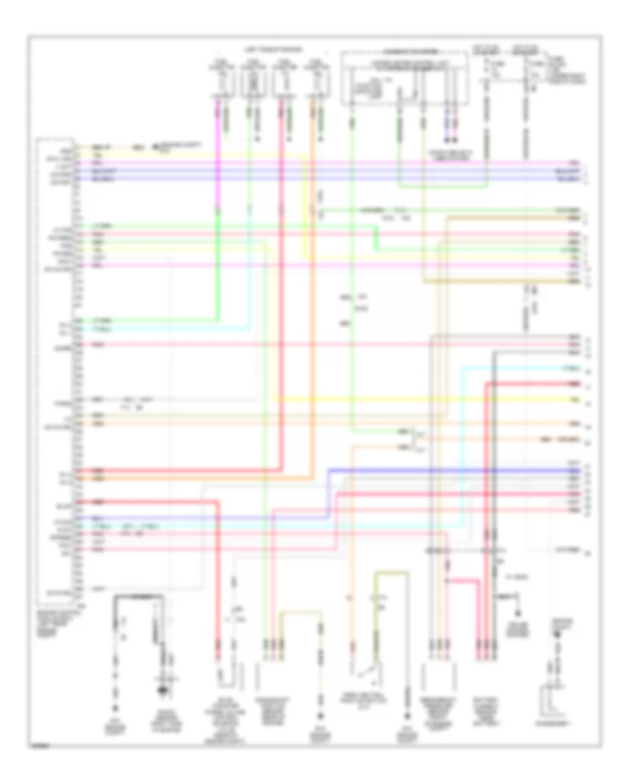 2 5L Engine Performance Wiring Diagram 1 of 4 for Suzuki Equator Sport 2011