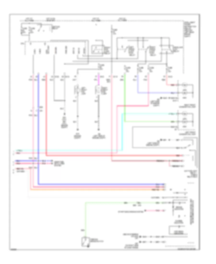 Headlights Wiring Diagram with DRL 2 of 2 for Suzuki Equator Sport 2011