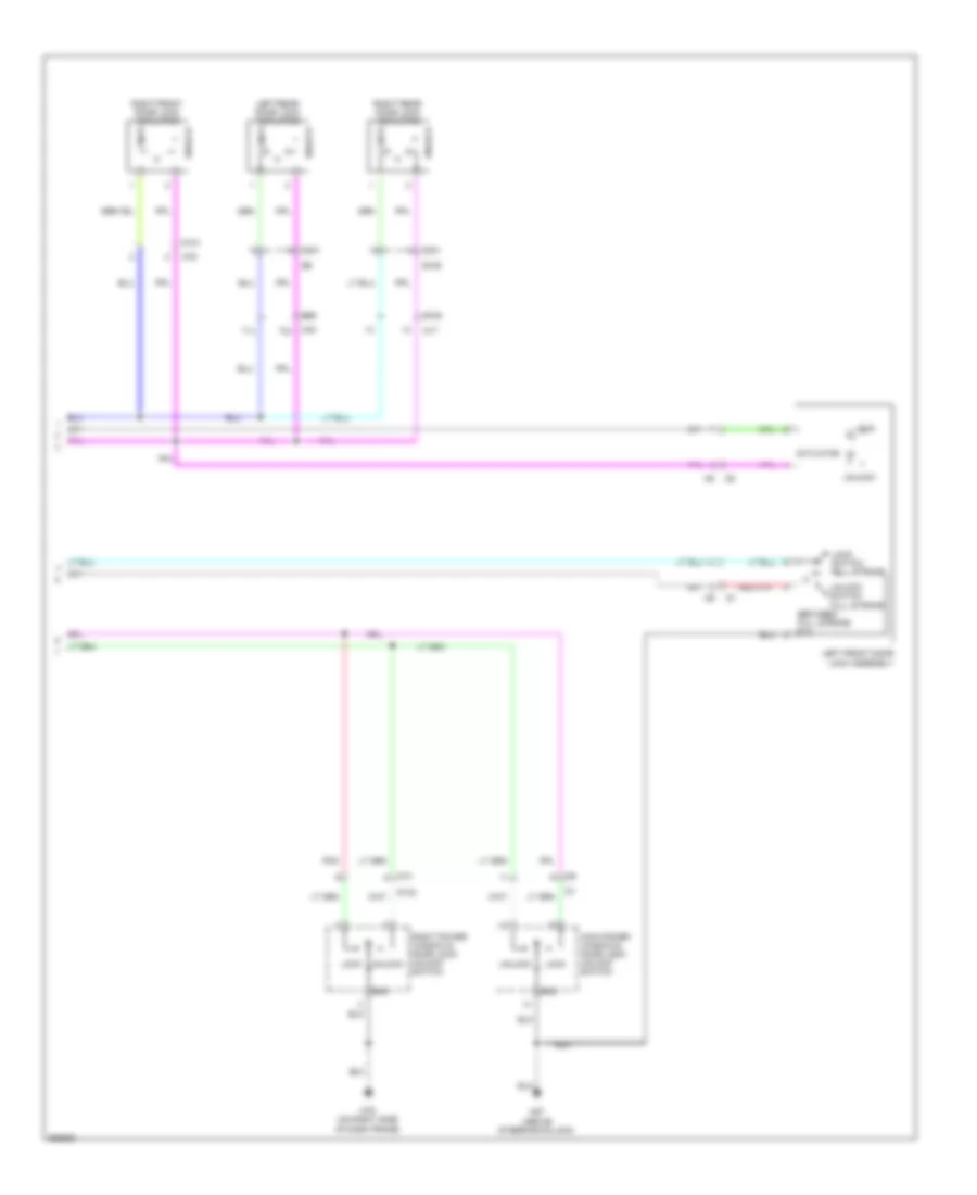 Door Lock Wiring Diagram Crew Cab 2 of 2 for Suzuki Equator Sport 2011