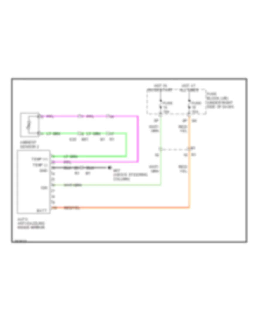 Automatic Day Night Mirror Wiring Diagram with Homelink Universal Transceiver for Suzuki Equator Sport 2011