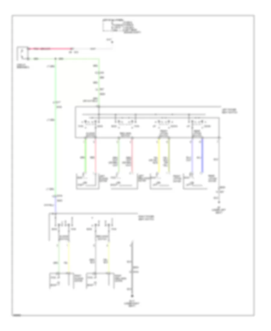 Power Seat Wiring Diagram for Suzuki Equator Sport 2011