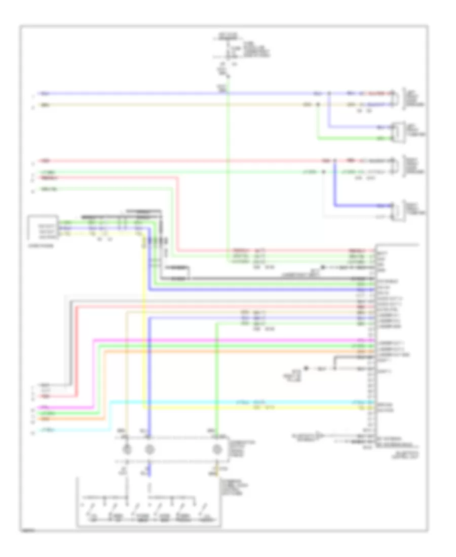 MID Radio Wiring Diagram 2 of 2 for Suzuki Equator Sport 2011