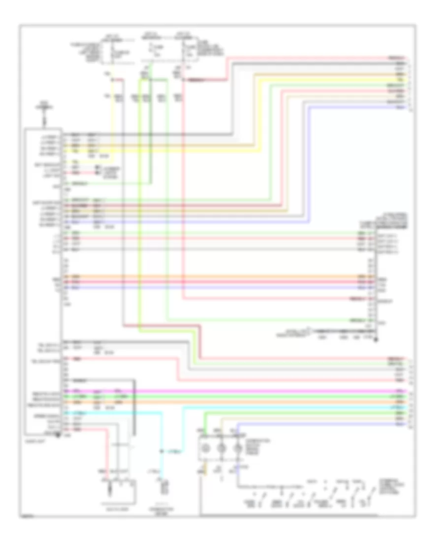 Premium Radio Wiring Diagram Crew Cab 1 of 2 for Suzuki Equator Sport 2011