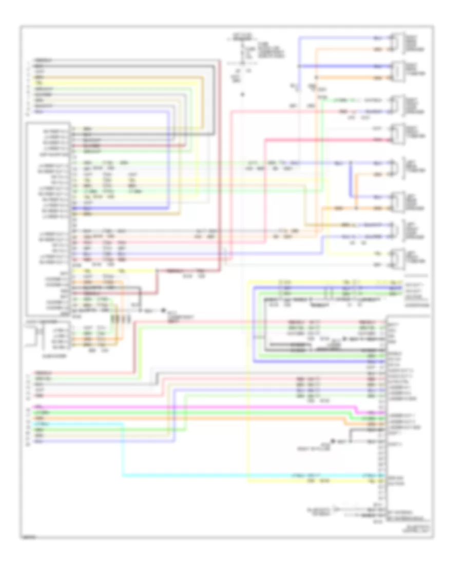 Premium Radio Wiring Diagram Crew Cab 2 of 2 for Suzuki Equator Sport 2011