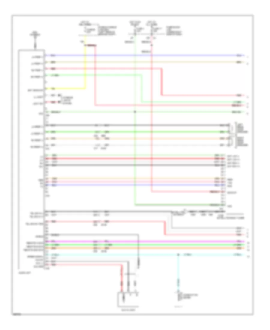 Premium Radio Wiring Diagram King Cab 1 of 2 for Suzuki Equator Sport 2011