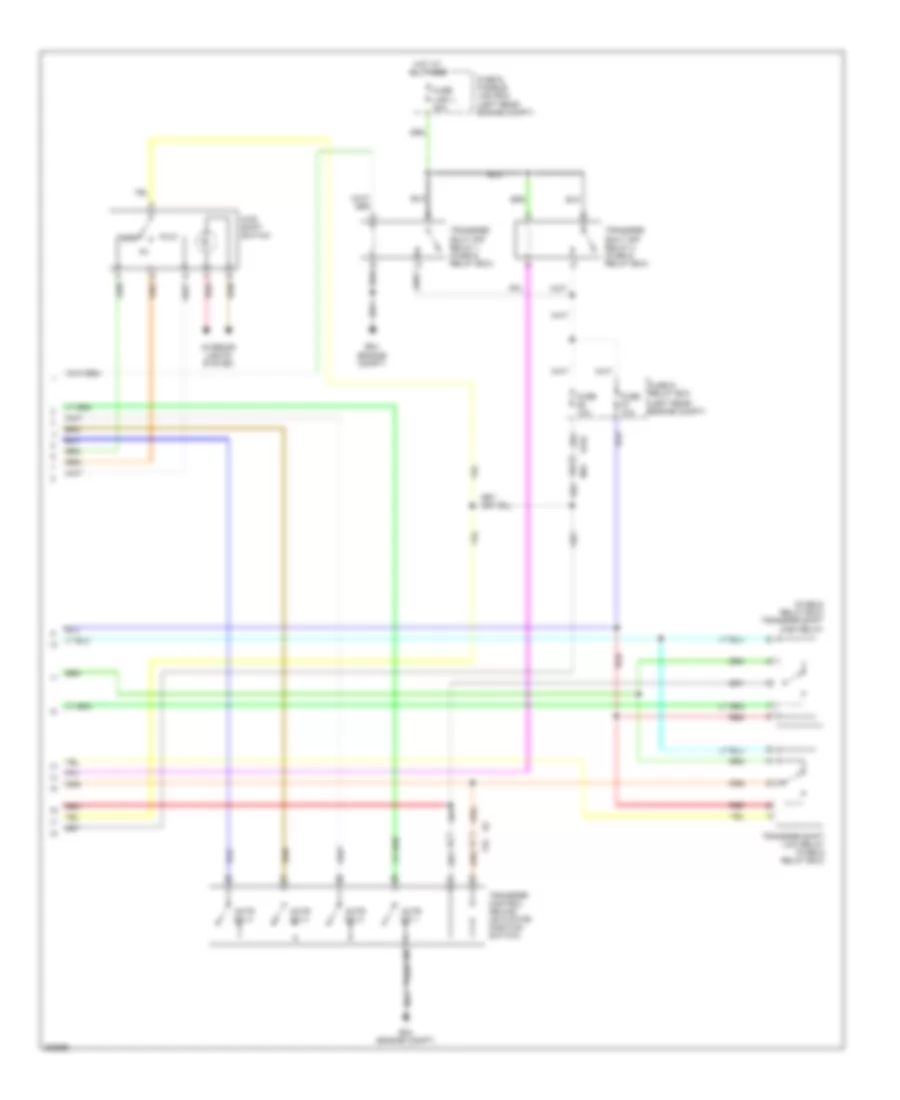 4WD Wiring Diagram 2 of 2 for Suzuki Equator Sport 2011