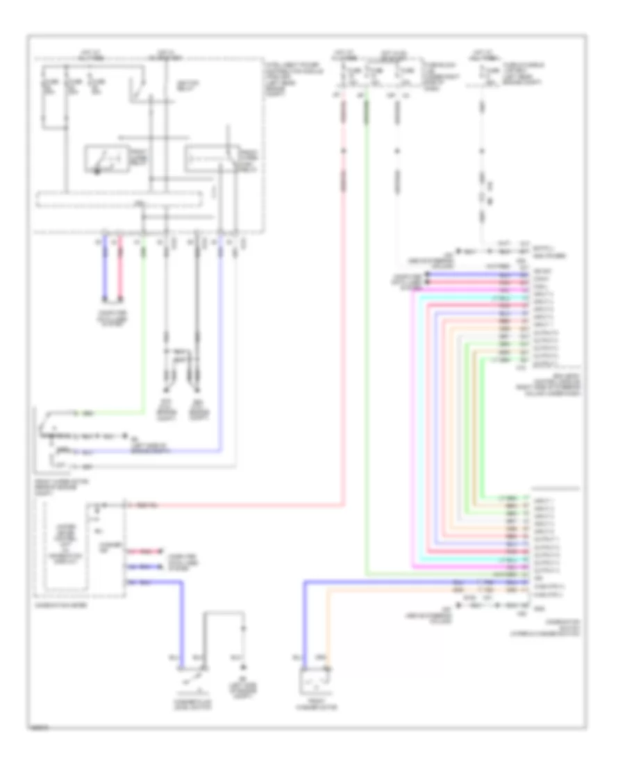 Wiper Washer Wiring Diagram for Suzuki Equator Sport 2011