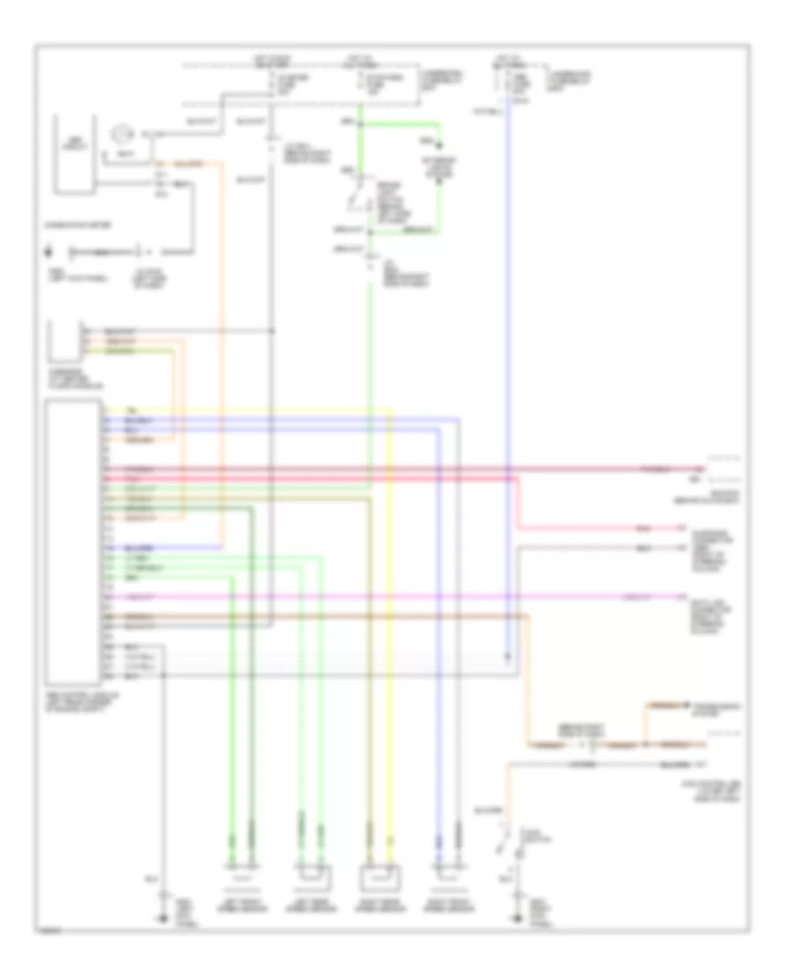 Anti-lock Brake Wiring Diagrams for Suzuki Grand Vitara JLS+ 2000