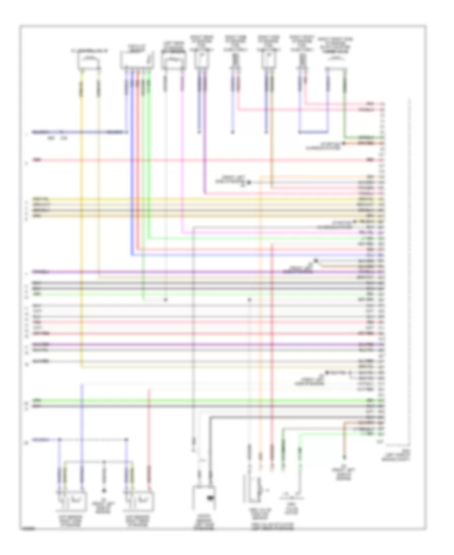 2.4L, Engine Performance Wiring Diagram (4 of 4) for Suzuki Grand Vitara 2011