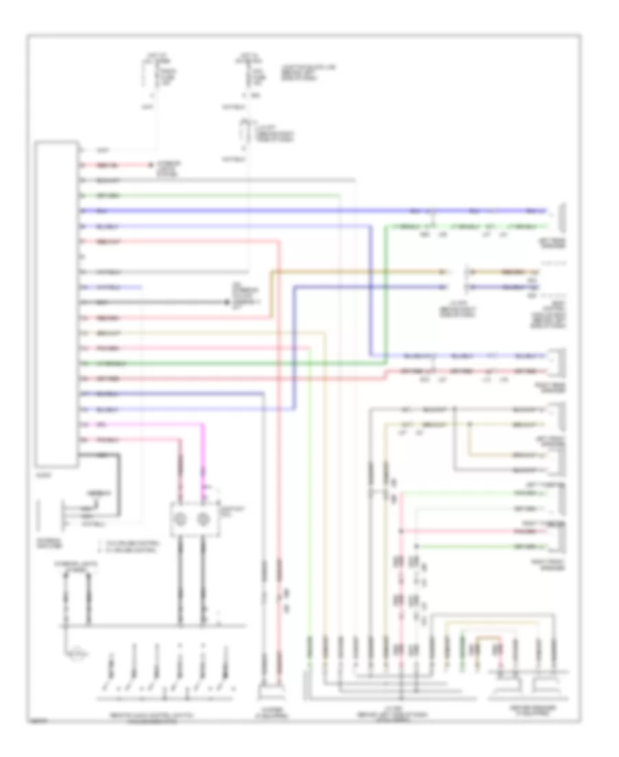 Radio Wiring Diagram for Suzuki Grand Vitara 2011