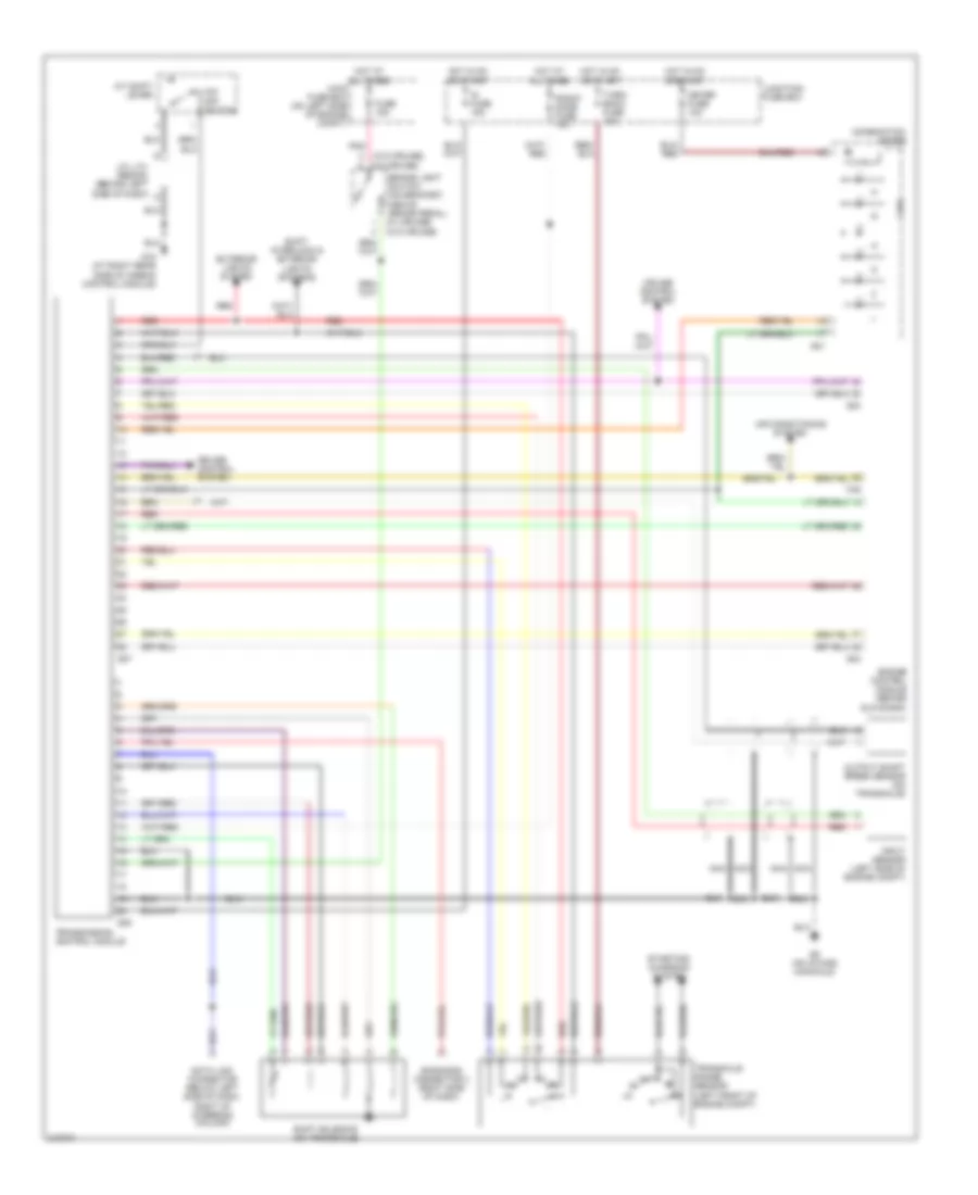 Transmission Wiring Diagram for Suzuki Aerio Premium 2006