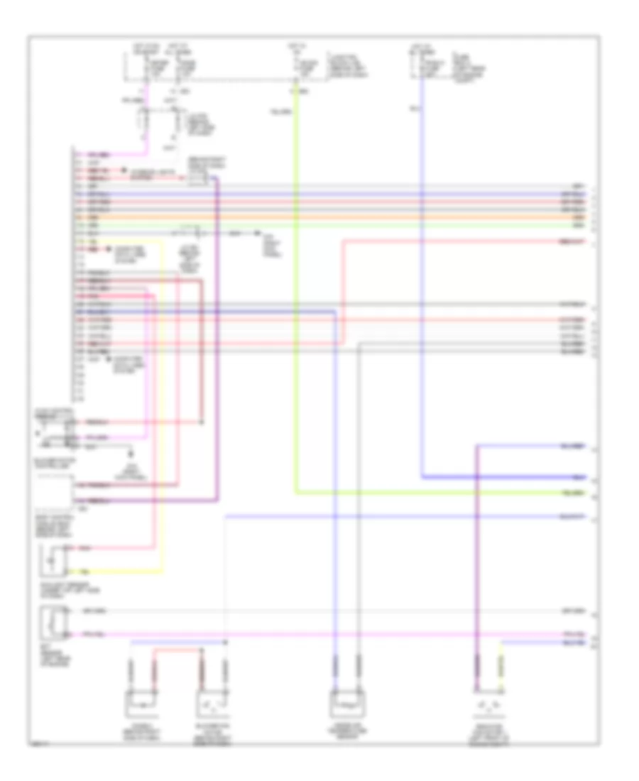 Automatic A C Wiring Diagram 1 of 2 for Suzuki Grand Vitara Limited 2011