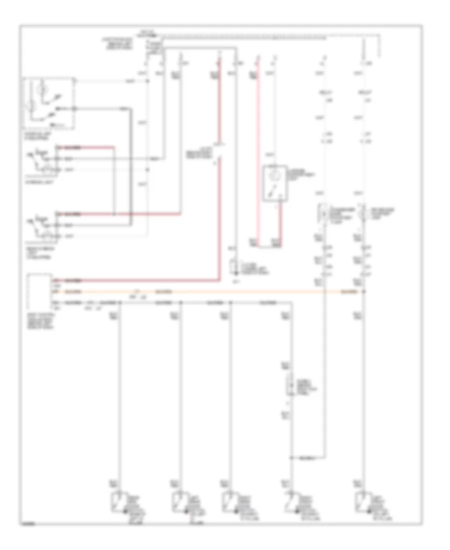 Courtesy Lamps Wiring Diagram for Suzuki Grand Vitara Limited 2011