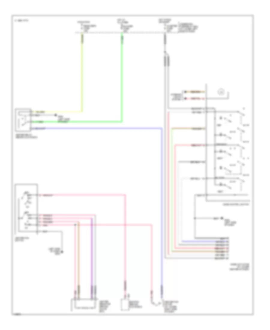 схема нагревателя для Suzuki Grand Vitara JLX+ 2000