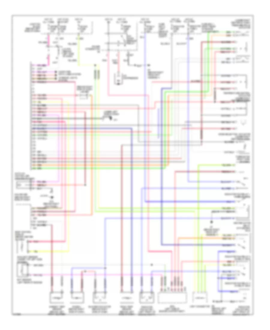 Automatic AC Wiring Diagram for Suzuki Grand Vitara Luxury 2006