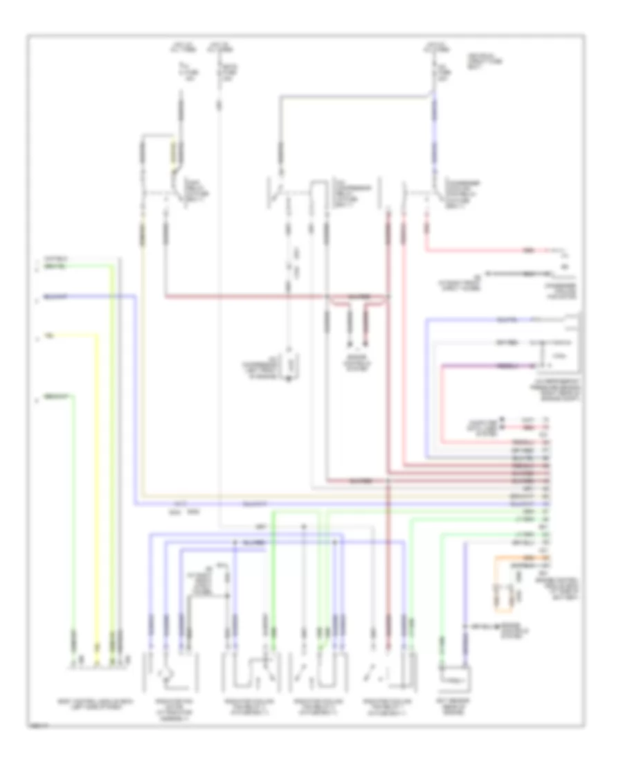 Automatic A C Wiring Diagram 2 of 2 for Suzuki SX4 2011