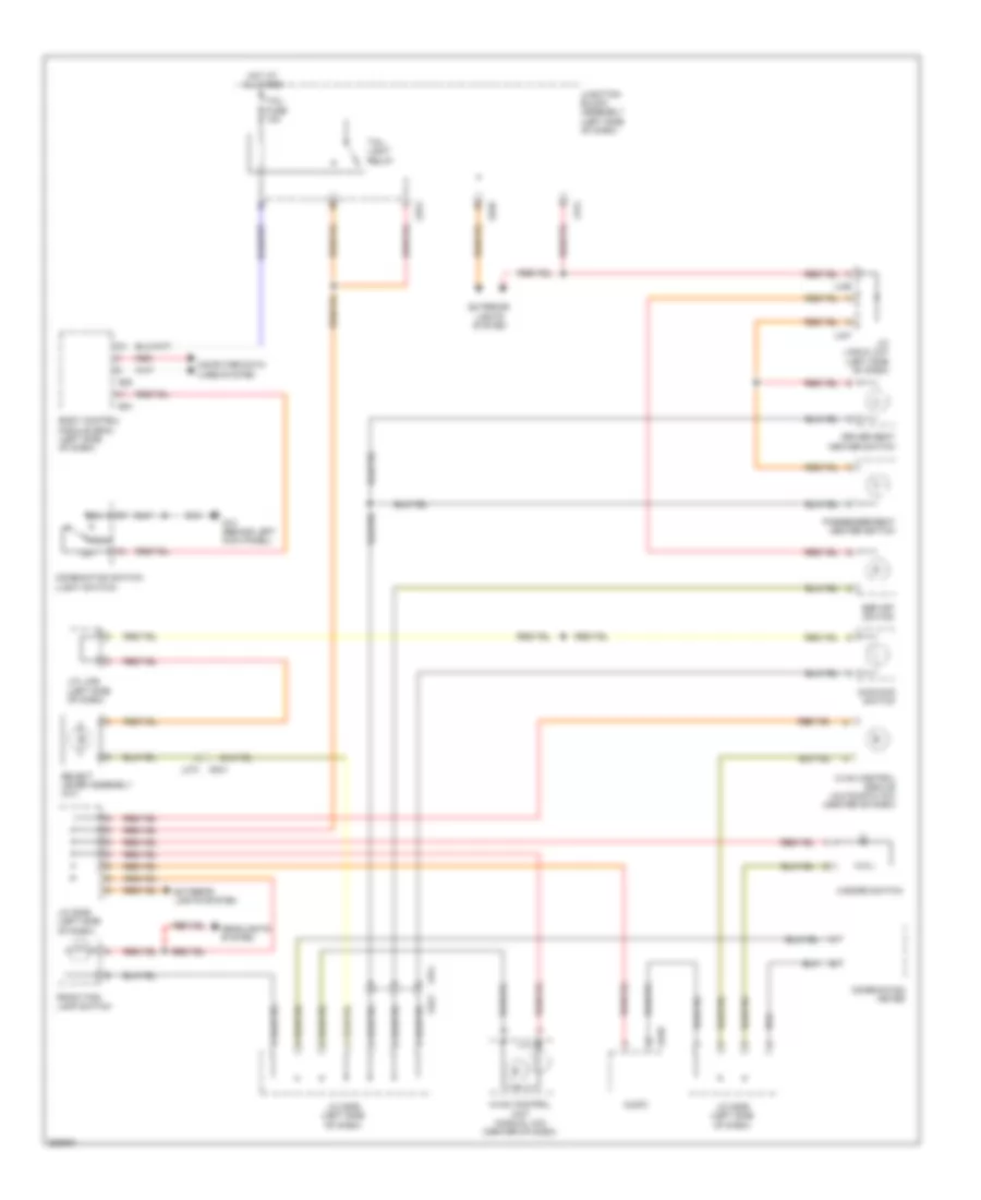 Instrument Illumination Wiring Diagram for Suzuki SX4 Crossover 2011