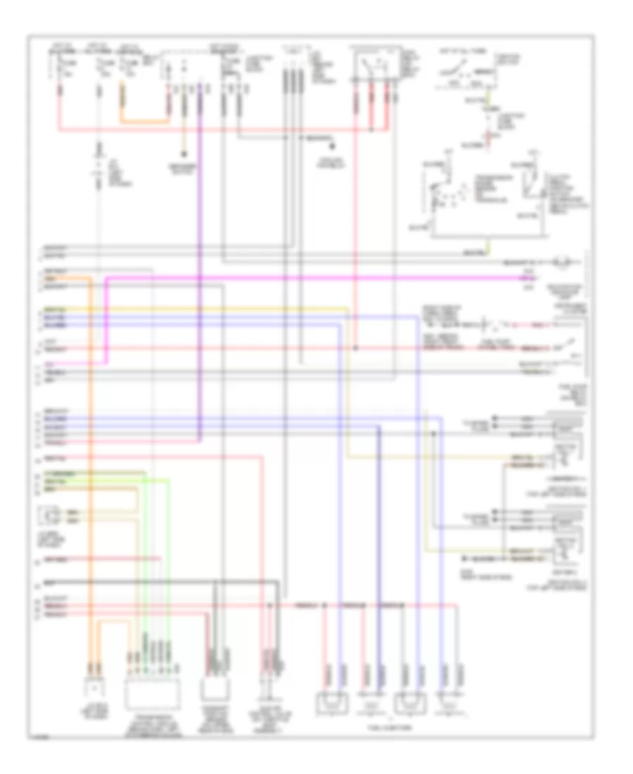 1 6L Engine Performance Wiring Diagrams 2 of 2 for Suzuki Esteem GLX 2001