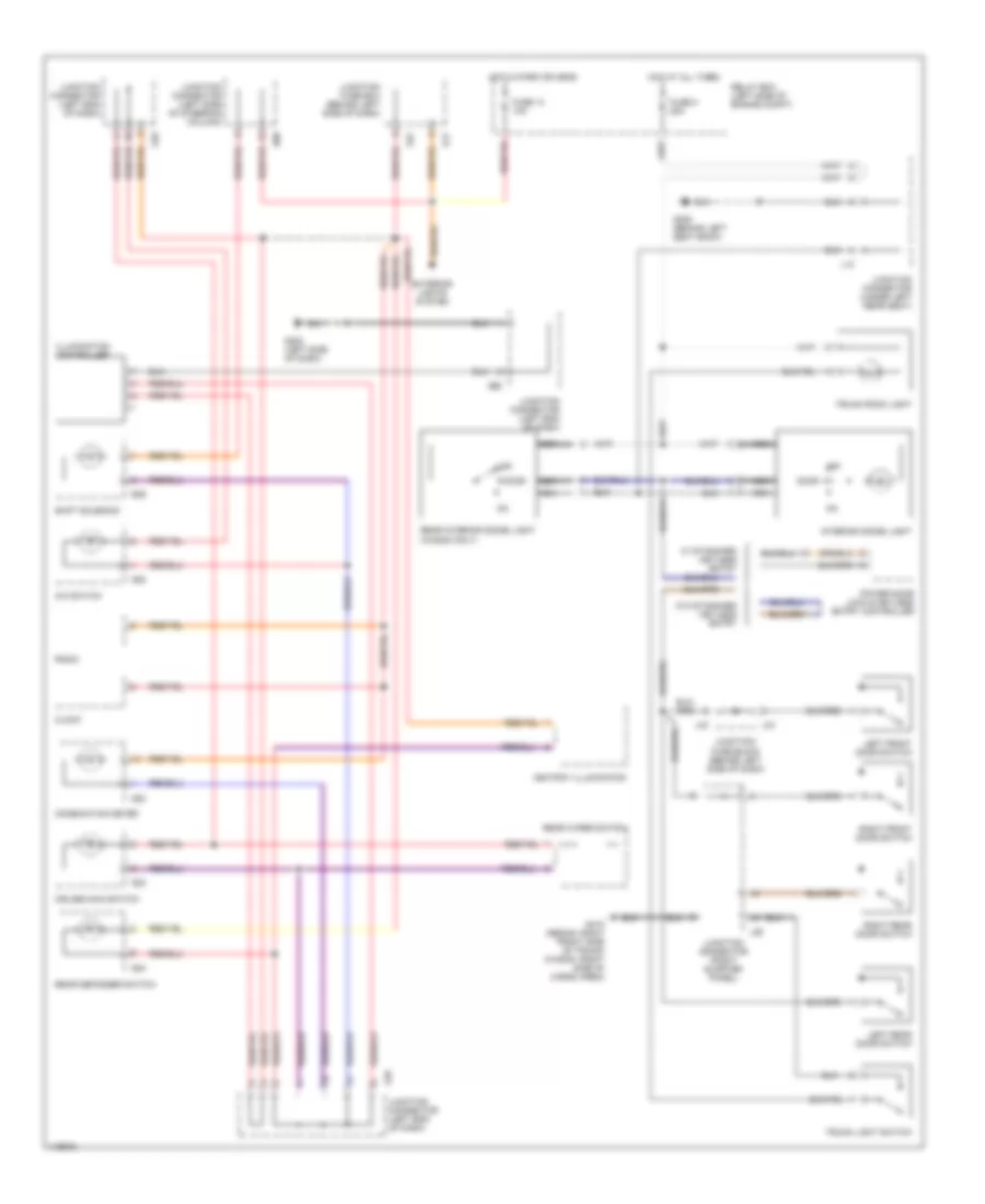 Interior Light Wiring Diagram for Suzuki Esteem GLX 2001