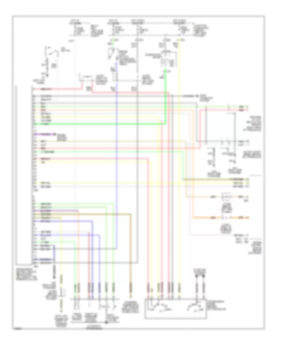 1 6L A T Wiring Diagram for Suzuki Esteem GLX 2001