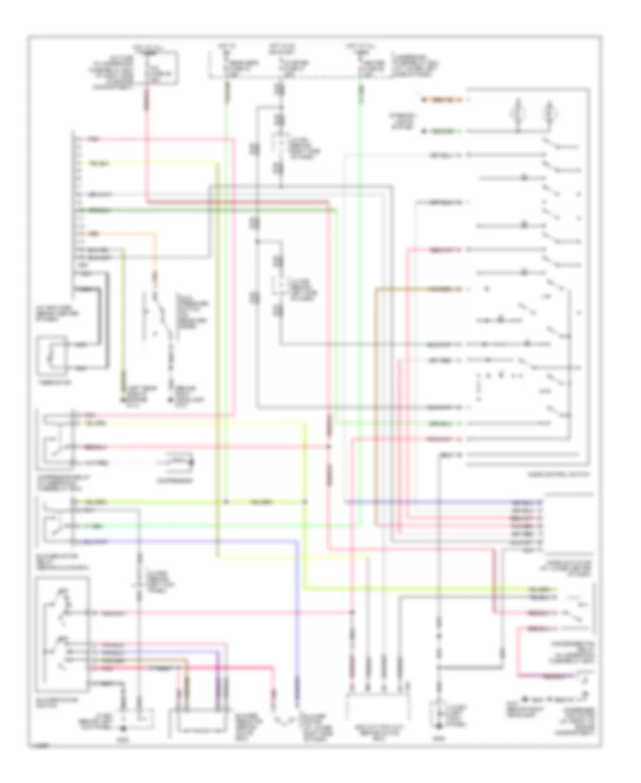 Manual AC Wiring Diagram for Suzuki Grand Vitara JLS 2001
