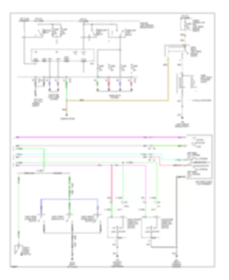 Forced Entry Wiring Diagram 2 of 2 for Suzuki Equator 2012