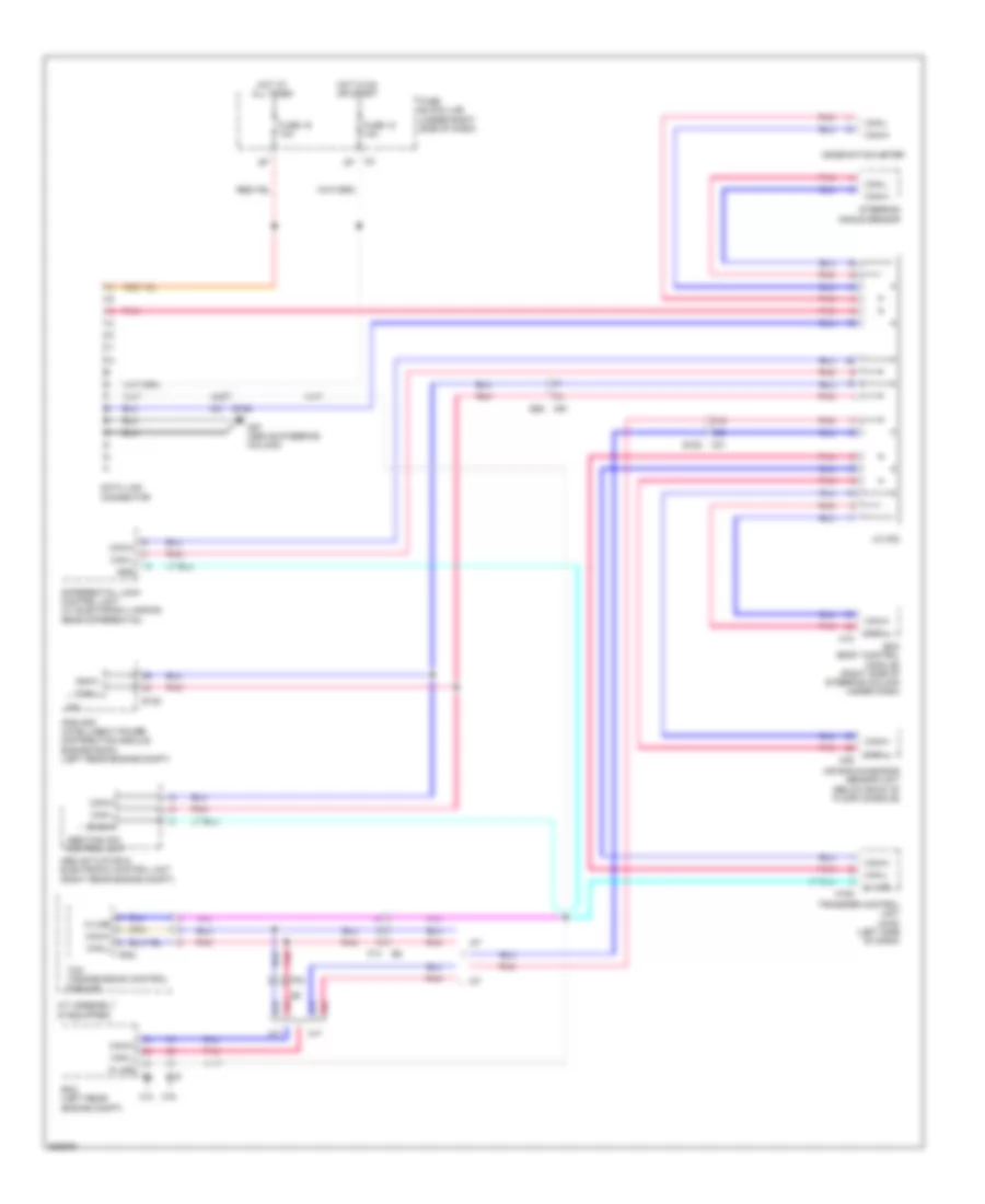 Computer Data Lines Wiring Diagram for Suzuki Equator 2012