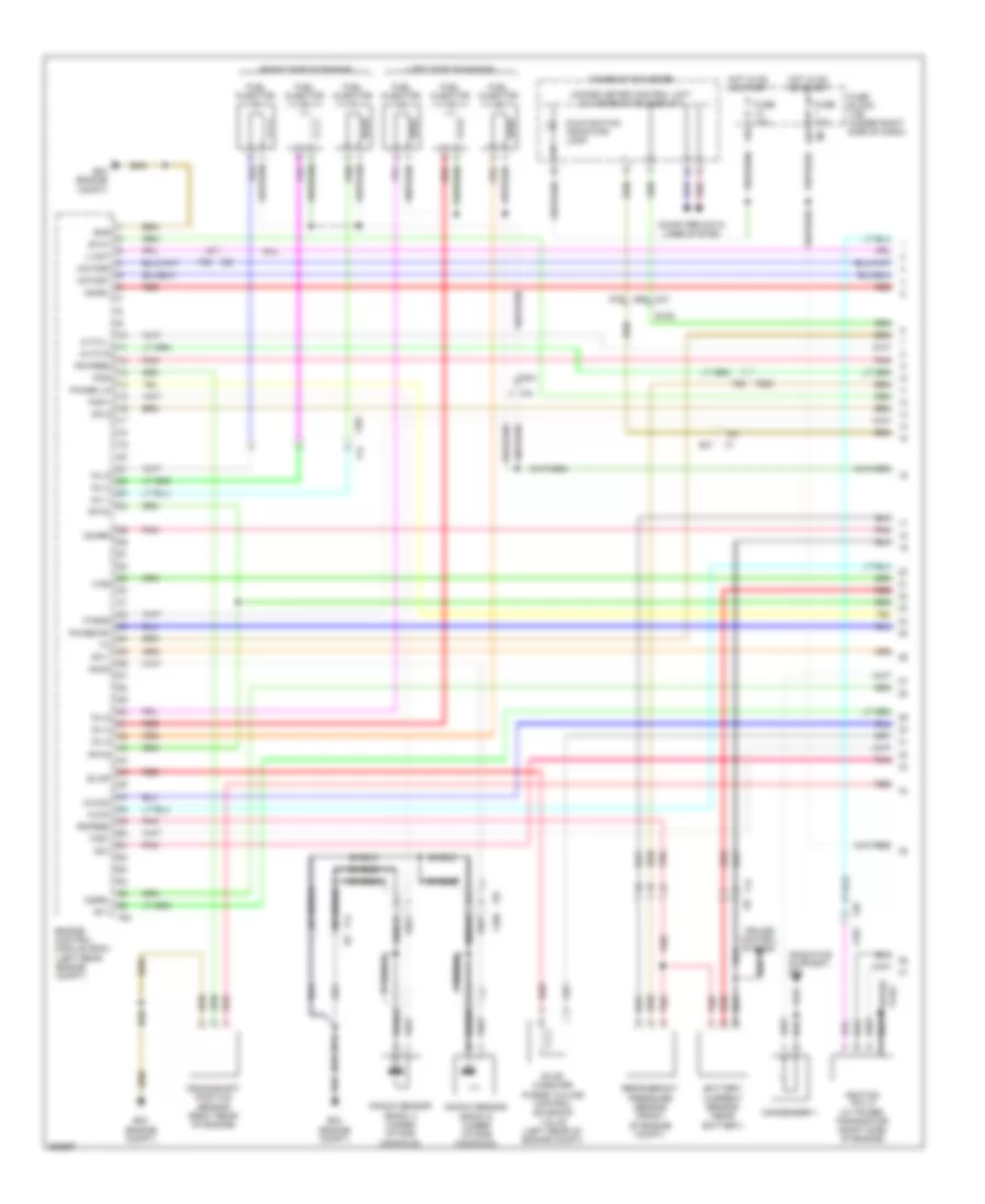 4 0L Engine Performance Wiring Diagram 1 of 4 for Suzuki Equator 2012