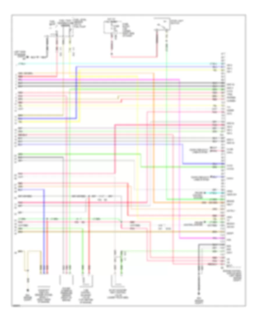 4 0L Engine Performance Wiring Diagram 4 of 4 for Suzuki Equator 2012